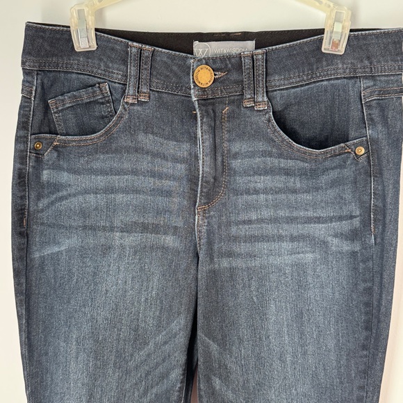 Wit & Wisdom Dark Denim Brittany ‘Ab’Solution Bootcut Jeans Size 8 Petite - Picture 6 of 10